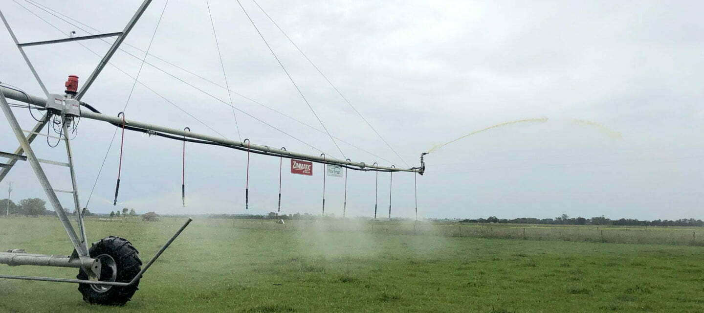 Customised solution for pivot irrigation