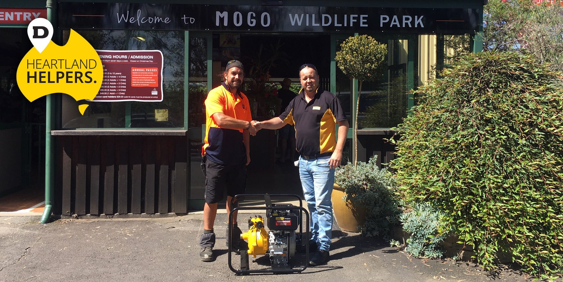 mogo zoo with Heartland Helper