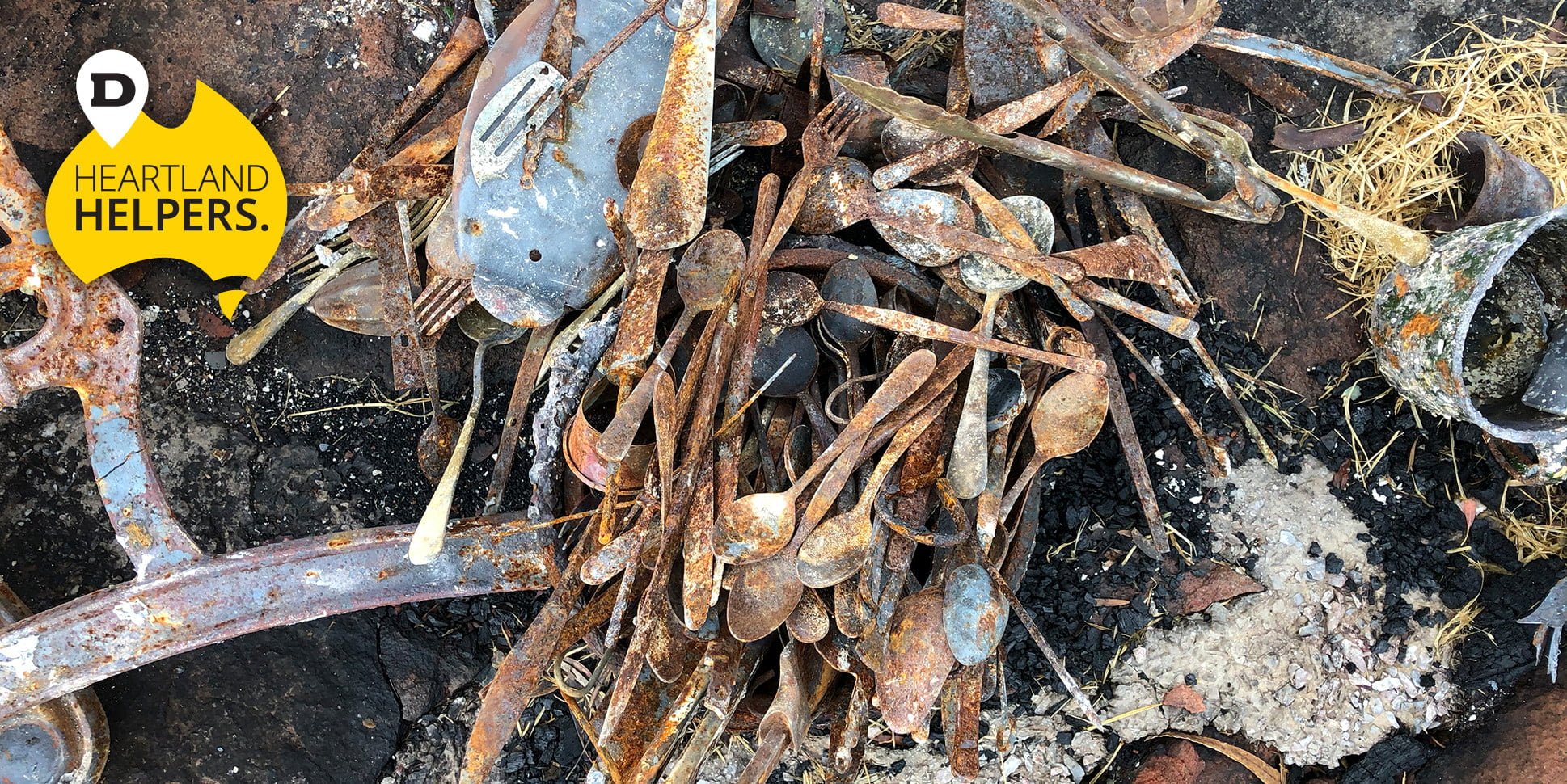 remains of bushfire