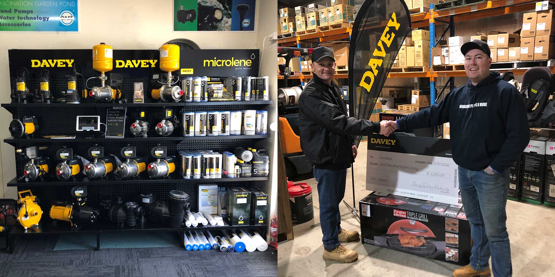 Irrigation Pumps N More Mt Barker Davey Master Dealer