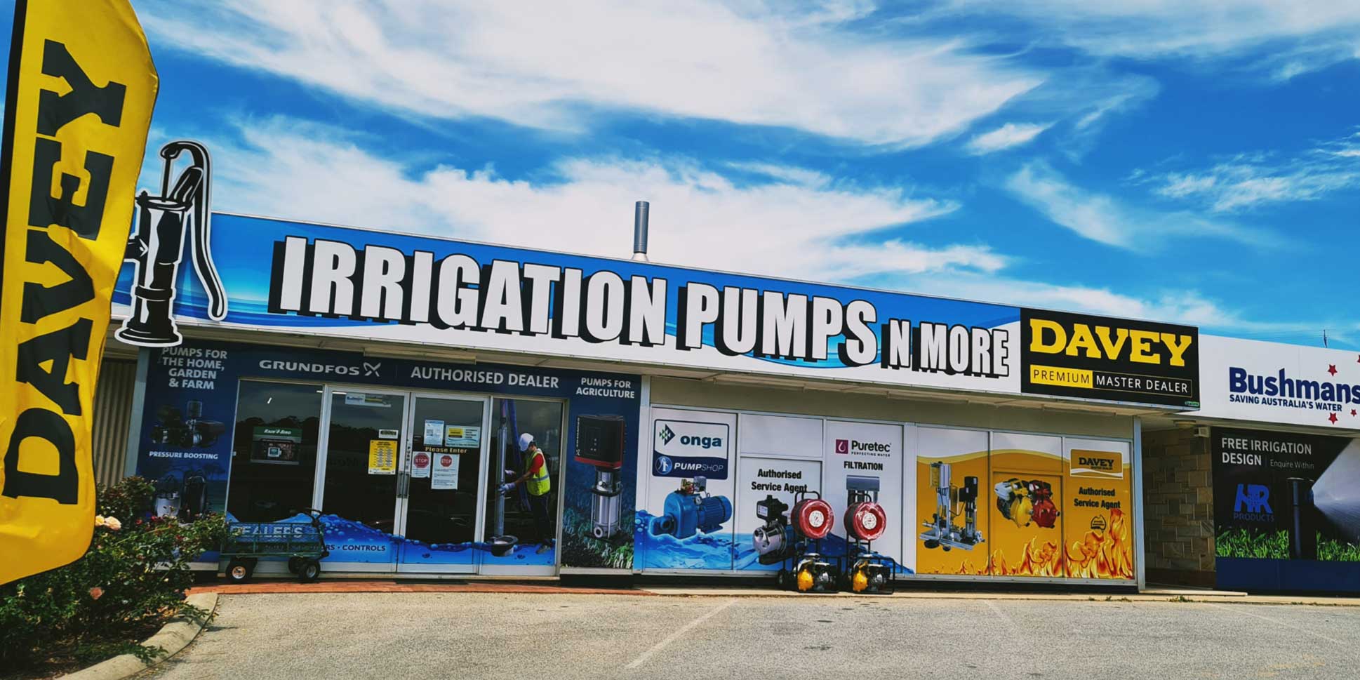 Irrigation Pumps N More Mt Barker Davey Master Dealer
