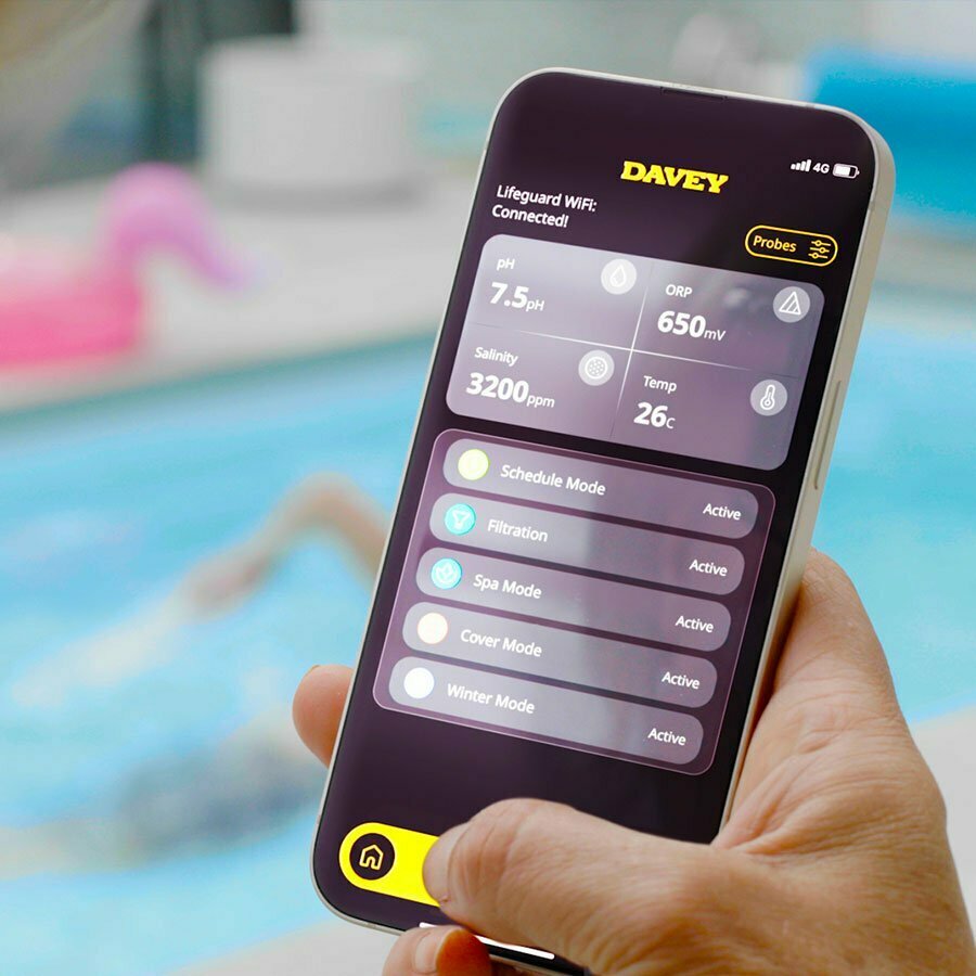 Pool Experience with App and Bluethooth