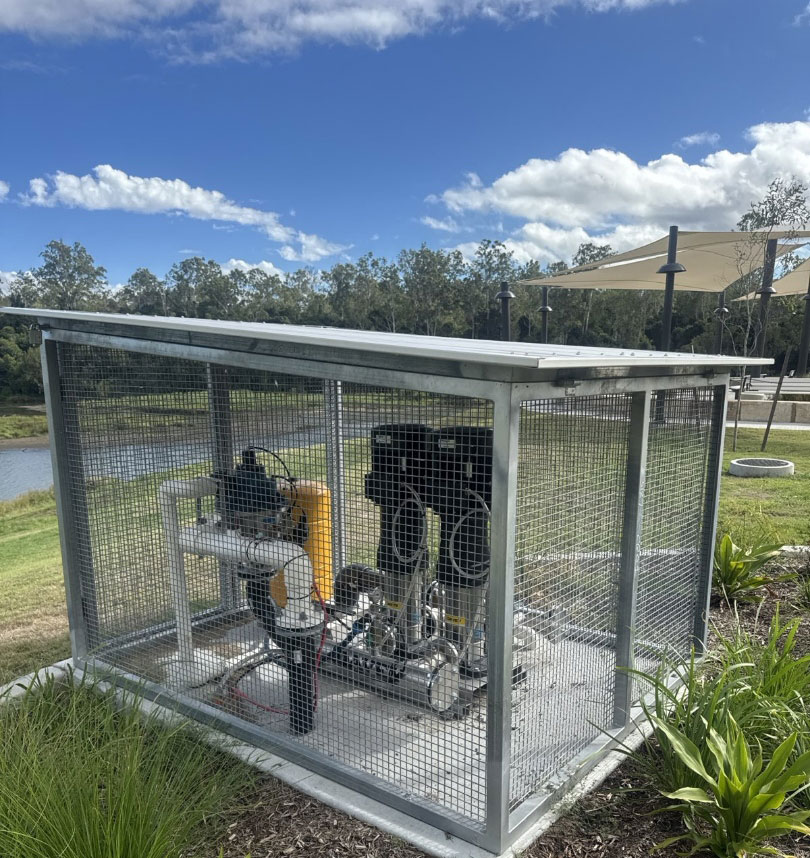 Reliable Irrigation Solution for Colleges Crossing Parklands