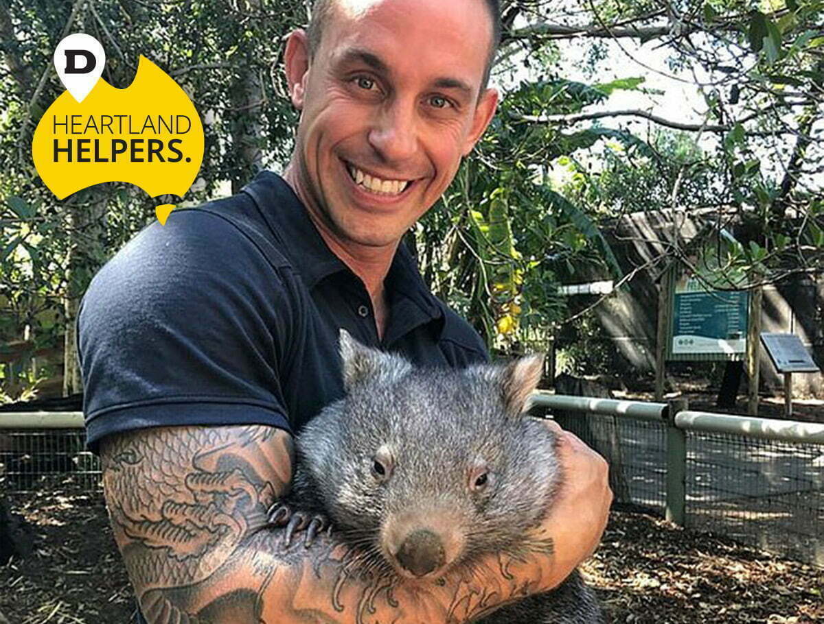 Zookeeper protects animals in his own home